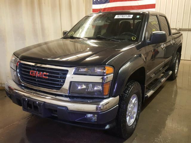 1GTDT43EX88192130 - 2008 GMC CANYON SLE CHARCOAL photo 2