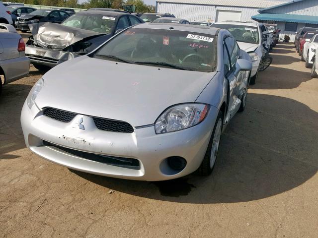 4A3AK64F17E065546 - 2007 MITSUBISHI ECLIPSE ES SILVER photo 2