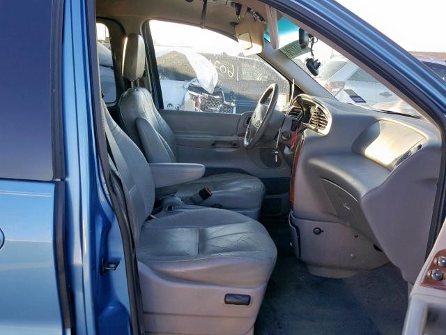 2FMZA53411BB03326 - 2001 FORD WINDSTAR S BLUE photo 5