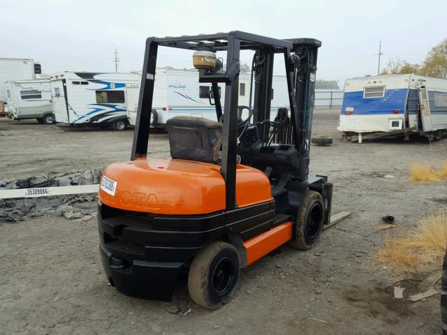 60797 - 1997 TOYOTA FORKLIFT ORANGE photo 4