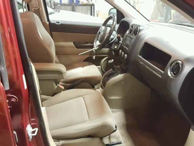 1J4NT1FB6BD138708 - 2011 JEEP COMPASS SP Қызыл фото 5