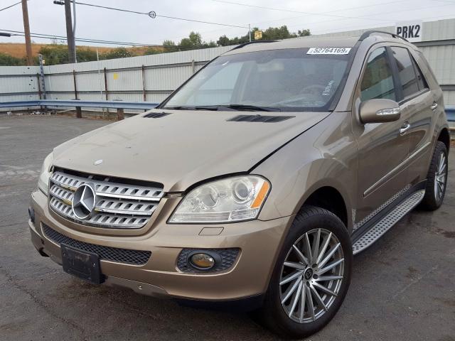 4JGBB22E78A418922 - 2008 MERCEDES-BENZ ML 320 CDI GOLD photo 2