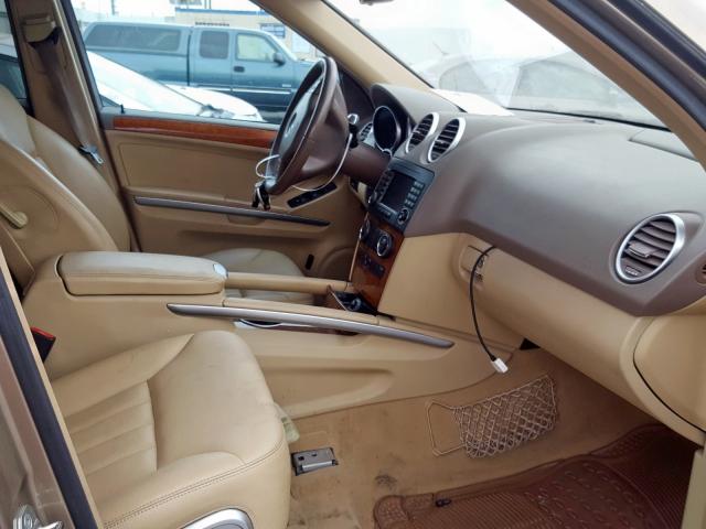 4JGBB22E78A418922 - 2008 MERCEDES-BENZ ML 320 CDI GOLD photo 5