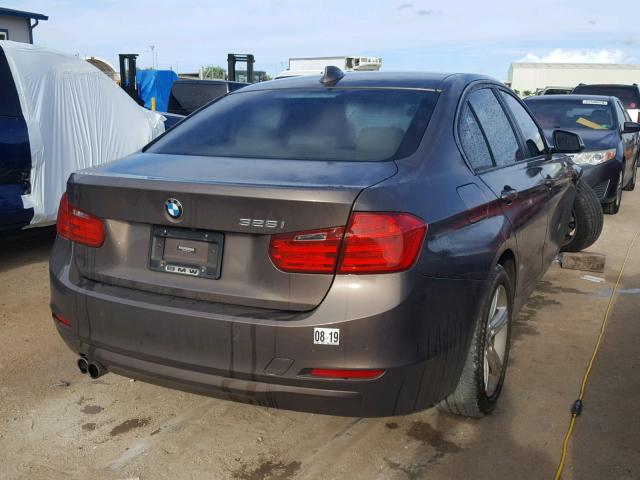 WBA3C1C54DF443754 - 2013 BMW 328 I SULE BROWN photo 4