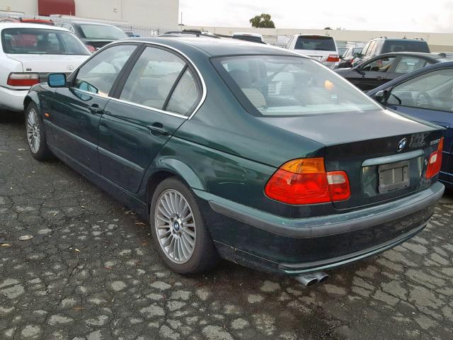 WBAAV53441FJ65790 - 2001 BMW 330 I GREEN photo 3