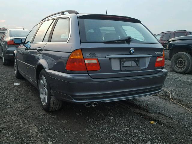 WBAAW33421ET41629 - 2001 BMW 325 IT GRAY photo 3