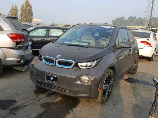 WBY1Z4C58EV277643 - 2014 BMW I3 REX შავი ფოტო 2