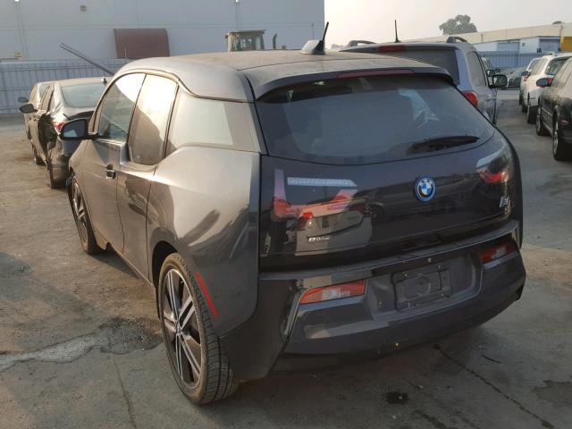 WBY1Z4C58EV277643 - 2014 BMW I3 REX BLACK photo 3