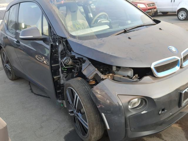 WBY1Z4C58EV277643 - 2014 BMW I3 REX BLACK photo 9