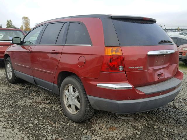 2A4GM68496R740636 - 2006 CHRYSLER PACIFICA T RED photo 3