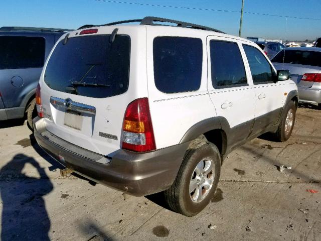 4F2CZ06163KM04271 - 2003 MAZDA TRIBUTE ES 白色 照片 4
