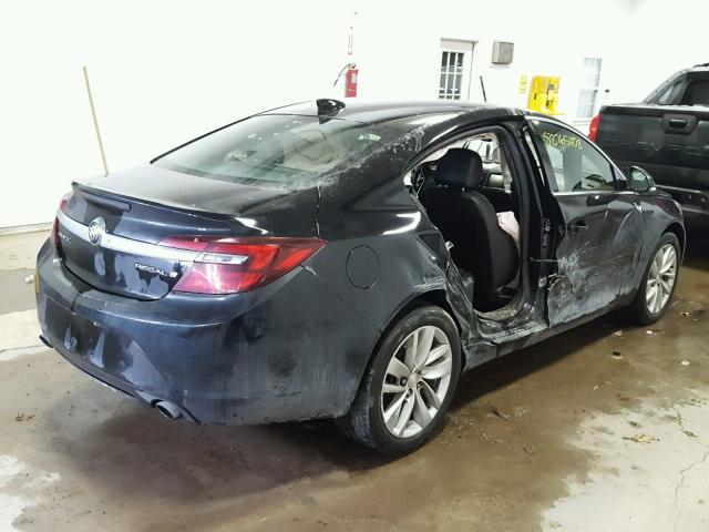 2G4GK5EX6G9154557 - 2016 BUICK REGAL BLACK photo 4