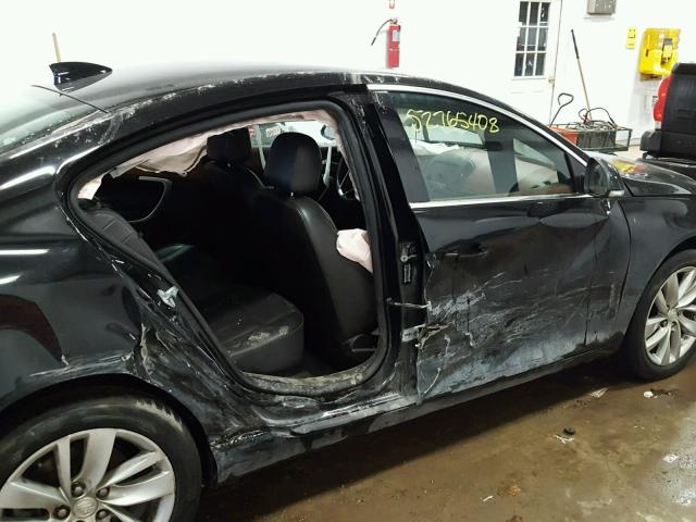 2G4GK5EX6G9154557 - 2016 BUICK REGAL BLACK photo 9