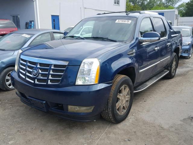 3GYFK62867G189487 - 2007 CADILLAC ESCALADE E BLUE photo 2