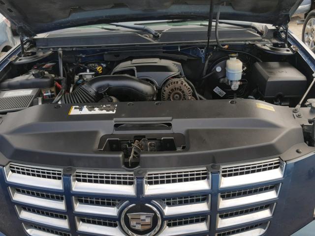 3GYFK62867G189487 - 2007 CADILLAC ESCALADE E BLUE photo 7