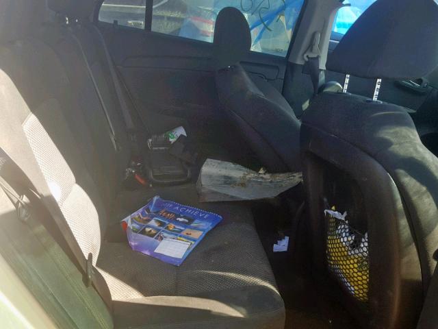 1G1ZC5EBXAF130929 - 2010 CHEVROLET MALIBU 1LT 棕色 照片 6