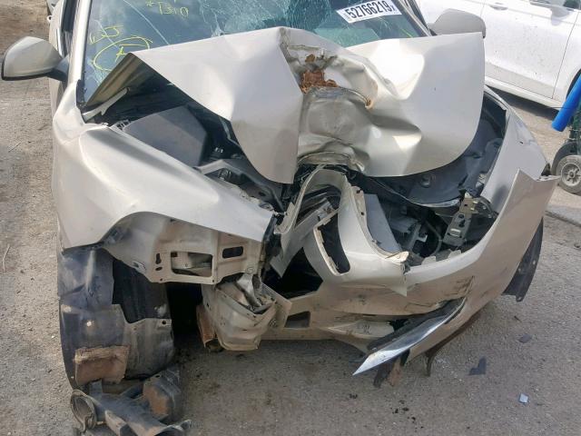 1G1ZC5EBXAF130929 - 2010 CHEVROLET MALIBU 1LT 棕色 照片 9