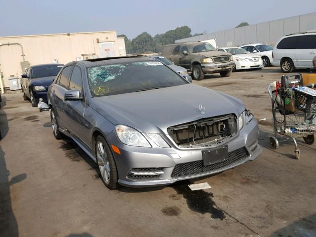 WDDHF5KB0CA536903 - 2012 MERCEDES-BENZ E 350 BURN photo 1