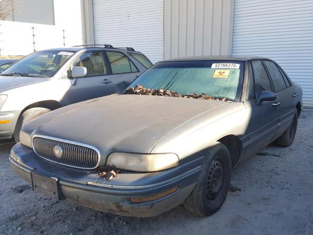 1G4HR52K2XH480098 - 1999 BUICK LESABRE LI GREEN photo 2