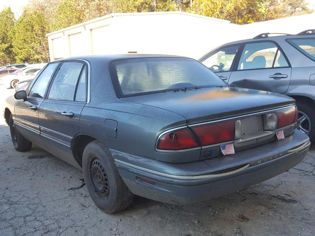 1G4HR52K2XH480098 - 1999 BUICK LESABRE LI GREEN photo 3