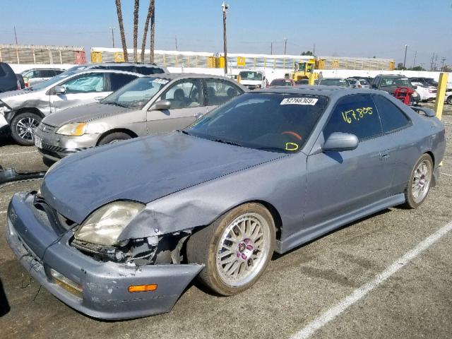 JHMBB6150XC009725 - 1999 HONDA PRELUDE SH GRAY photo 2