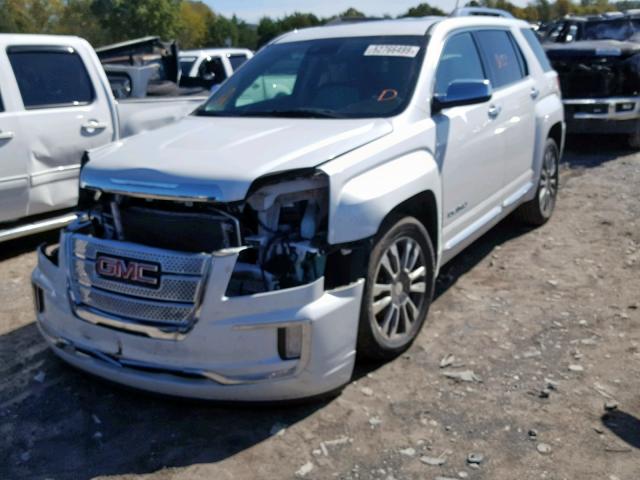 2GKFLRE31G6203882 - 2016 GMC TERRAIN DE WHITE photo 2