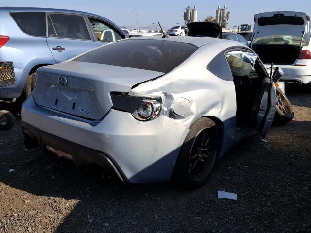 JF1ZNAA17D1731827 - 2013 TOYOTA SCION FR-S BLUE photo 4