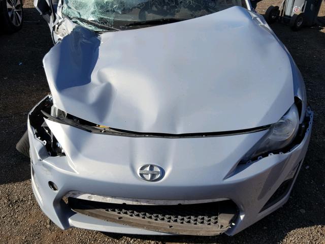 JF1ZNAA17D1731827 - 2013 TOYOTA SCION FR-S BLUE photo 7