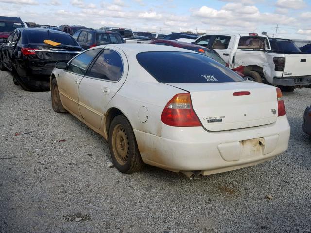 2C3HE66G01H608436 - 2001 CHRYSLER 300M WHITE photo 3