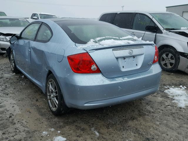 JTKDE167150025339 - 2005 TOYOTA SCION TC 蓝色 照片 3