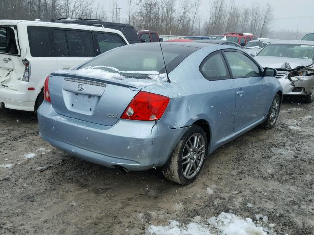 JTKDE167150025339 - 2005 TOYOTA SCION TC 蓝色 照片 4