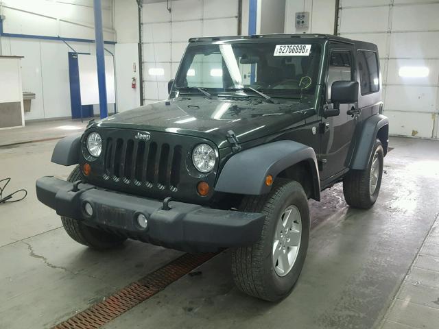 1J4AA2D14AL218730 - 2010 JEEP WRANGLER S GREEN photo 2