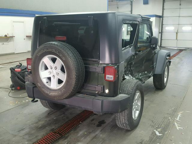 1J4AA2D14AL218730 - 2010 JEEP WRANGLER S GREEN photo 4