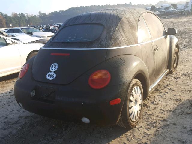 3VWBM31Y15M310453 - 2005 VOLKSWAGEN NEW BEETLE შავი ფოტო 4
