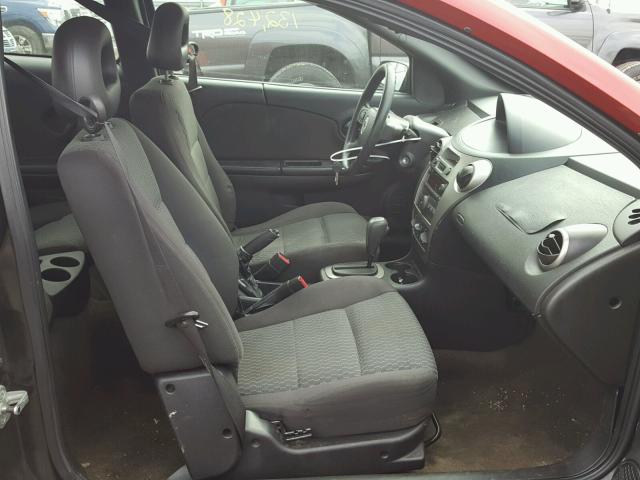 1G8AN15F96Z206781 - 2006 SATURN ION LEVEL RED photo 5