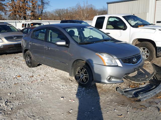 3N1AB6AP2CL674657 - 2012 NISSAN SENTRA 2.0 SILVER photo 1