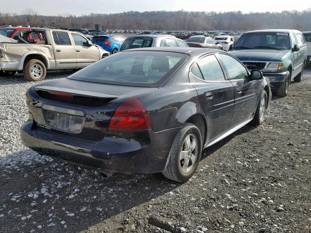 2G2WP522751318909 - 2005 PONTIAC GRAND PRIX BLACK photo 4