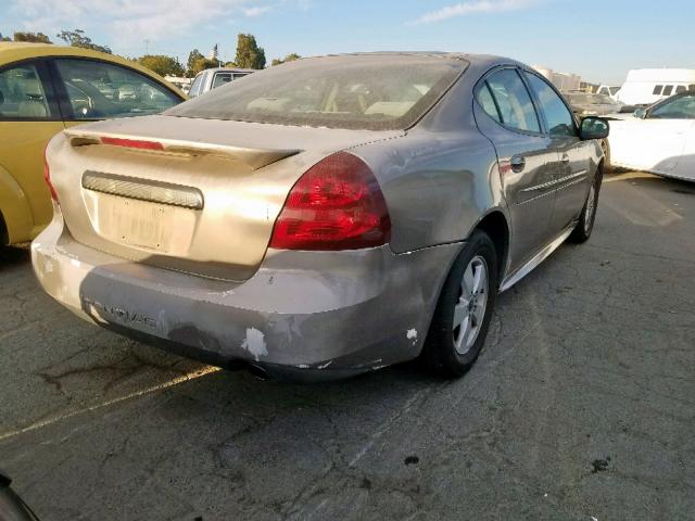 2G2WP552361214818 - 2006 PONTIAC GRAND PRIX Қоңыр фото 4