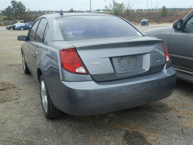 1G8AZ55F96Z104554 - 2006 SATURN ION LEVEL GRAY photo 3