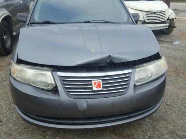 1G8AZ55F96Z104554 - 2006 SATURN ION LEVEL GRAY photo 9