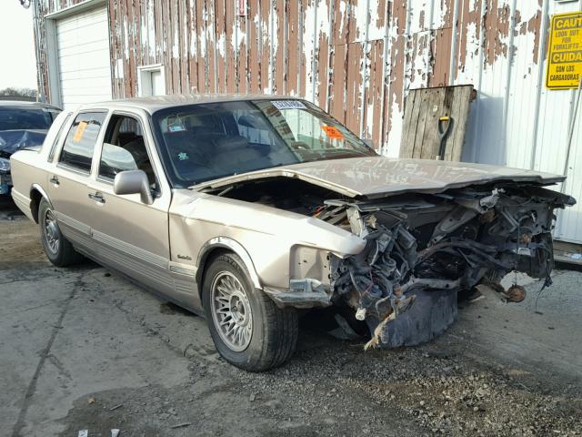 1LNLM81W2VY755187 - 1997 LINCOLN TOWN CAR E TAN photo 1