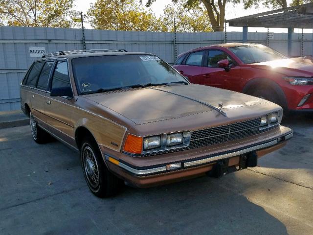 1G4AL8139J6423737 - 1988 BUICK CENTURY ES BROWN photo 1