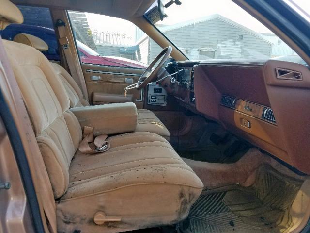 1G4AL8139J6423737 - 1988 BUICK CENTURY ES BROWN photo 5