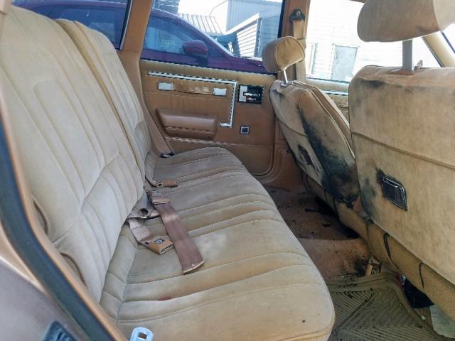 1G4AL8139J6423737 - 1988 BUICK CENTURY ES BROWN photo 6