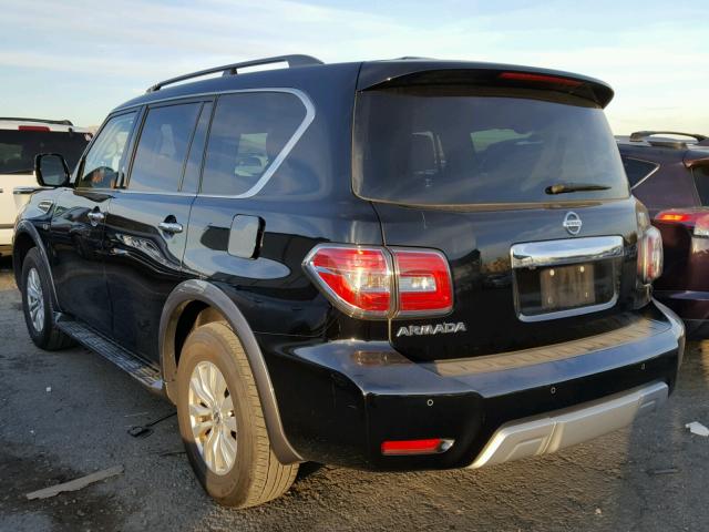 JN8AY2ND4JX001654 - 2018 NISSAN ARMADA SV BLACK photo 3