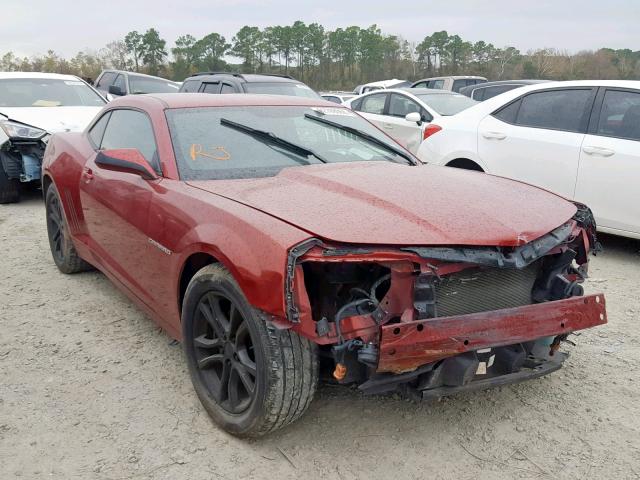 2G1FA1E32E9188560 - 2014 CHEVROLET CAMARO LS RED photo 1