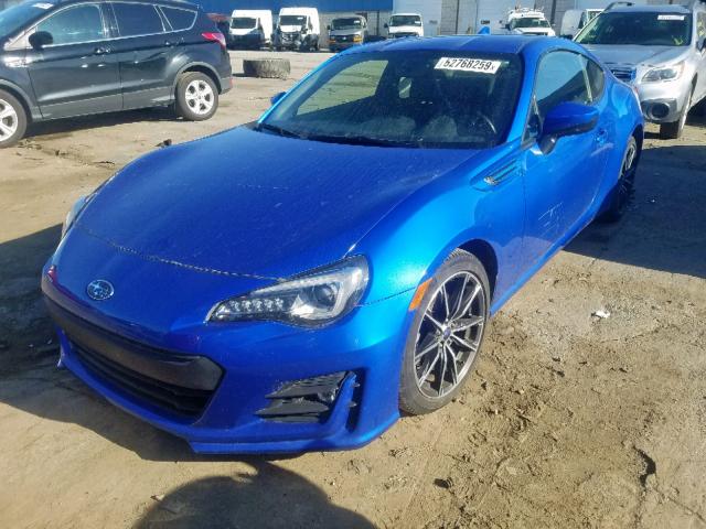 JF1ZCAC11H8600330 - 2017 SUBARU BRZ 2.0 LI BLUE photo 2