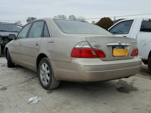 4T1BF28B13U330800 - 2003 TOYOTA AVALON XL GOLD photo 3