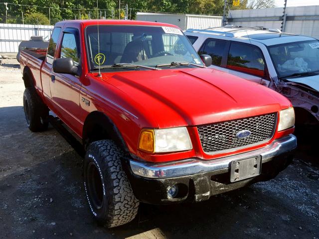 1FTZR45E42PA62326 - 2002 FORD RANGER SUP RED photo 1