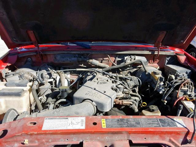 1FTZR45E42PA62326 - 2002 FORD RANGER SUP RED photo 7